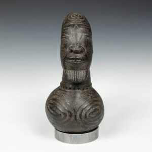 Mangbetu Figurative Wine Vessel