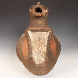 Mambila Ceramic Figurative Vessel