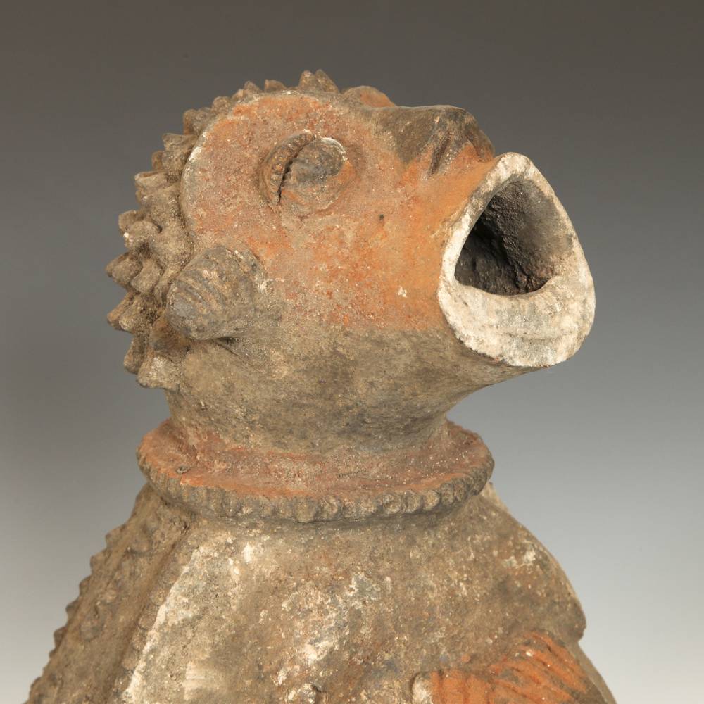Mambila Terra Cotta Figurative Vessel - Image 7