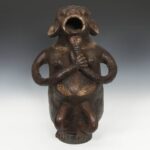 Koma Terra Cotta Funerary Figure, Koma People, Ghana