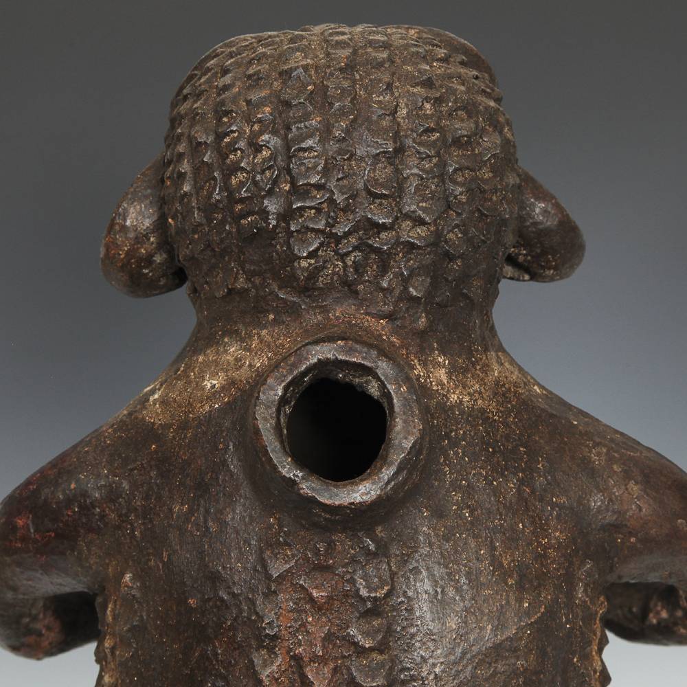 Mambila Terra Cotta Figurative Vessel - Image 10