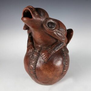 Mambila Terra Cotta Figurative Vessel