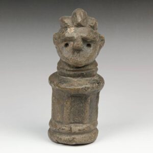 Kissi Torso Figure with Drum-Form Body