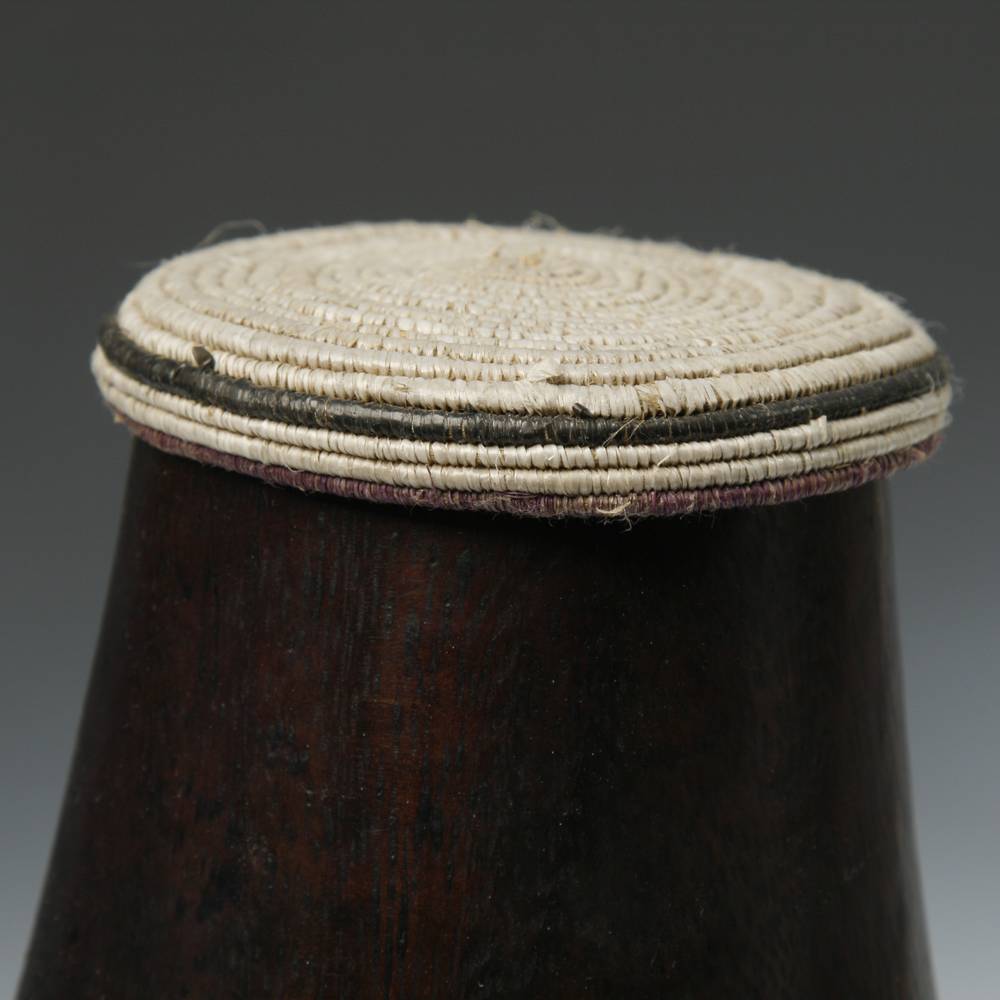 Ugandan Wood Milk Vessel - Image 5