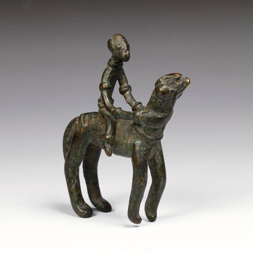 Dogon Equestrian Figure on Lama - Image 2