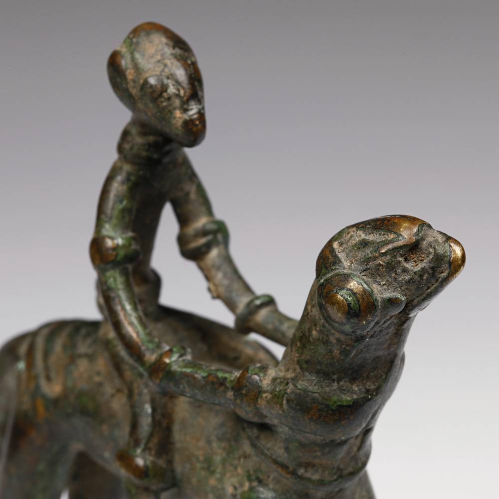 Dogon Equestrian Figure on Lama - Image 4