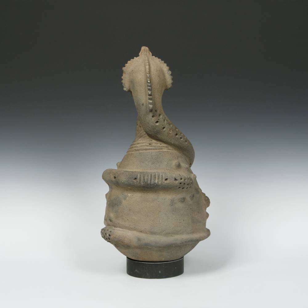 Longuda Terra Cotta Figurative Vessel - Image 4