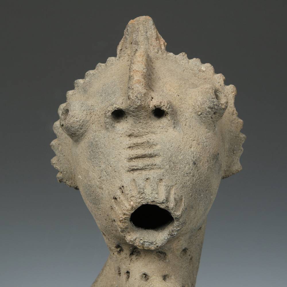Longuda Terra Cotta Figurative Vessel - Image 5