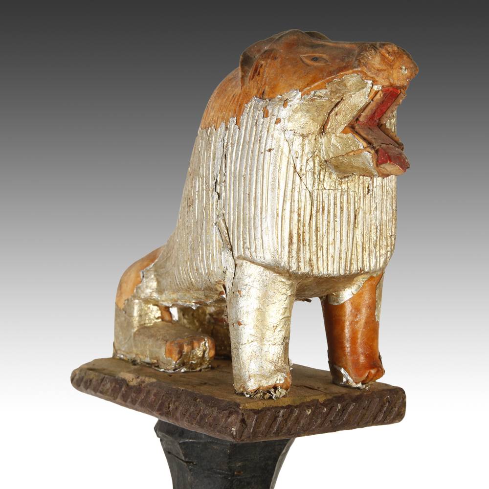 Ashanti Linguist's Staff Depicting Lion - Image 2