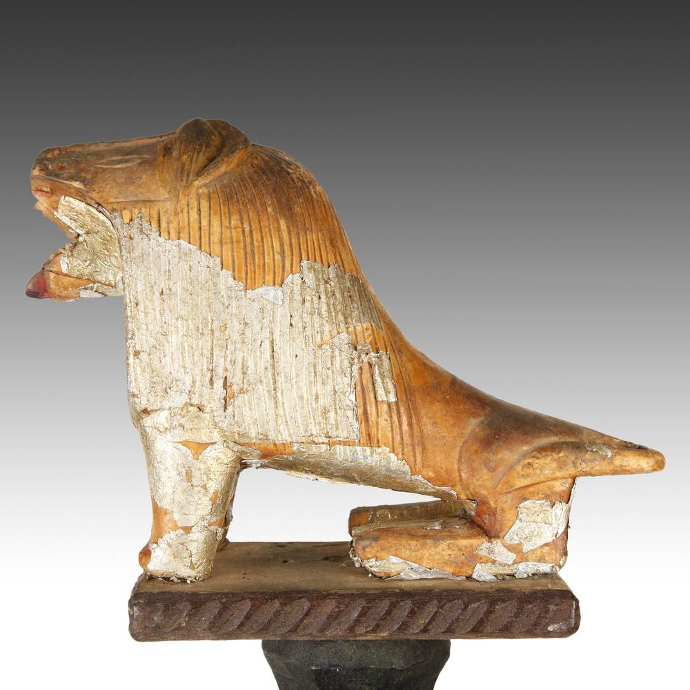 Ashanti Linguist's Staff Depicting Lion - Image 3