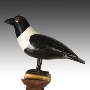 Ashanti Linguist's Staff Depicting Bird on Stool
