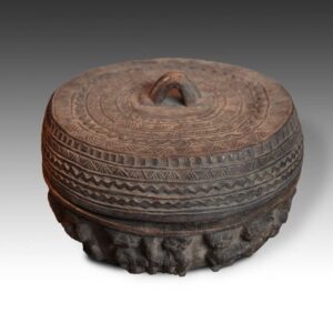 Yoruba Wood Medicine Box