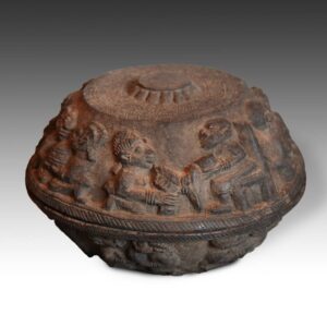 Yoruba Wood Medicine Box