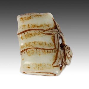 Chinese Toggle Depicting Bamboo with Bat