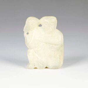 Chinese Toggle Depicting Two Monkeys