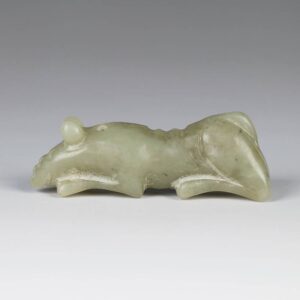Chinese Toggle Depicting Resting Rat