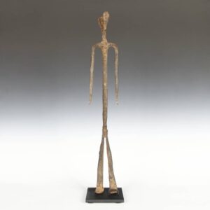 Dogon Double Headed Male Figure, Based