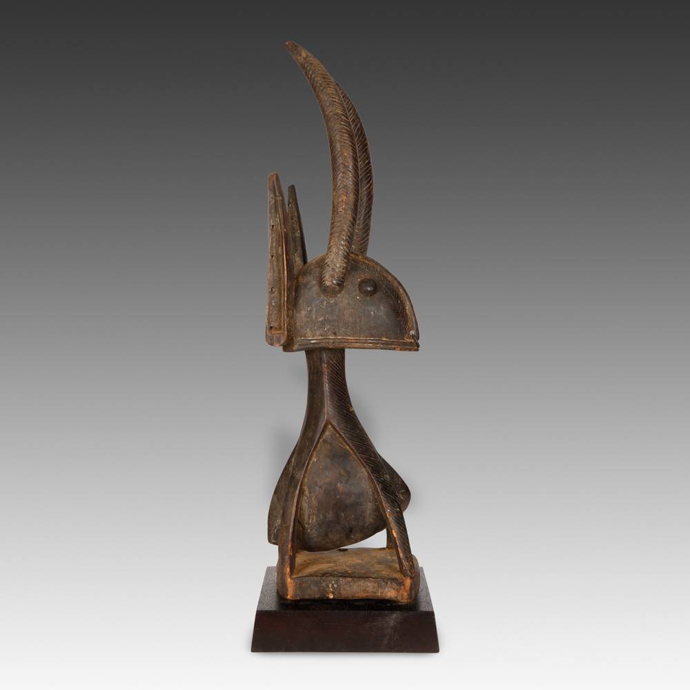 Bambara Chiwara or Antelope Headdress