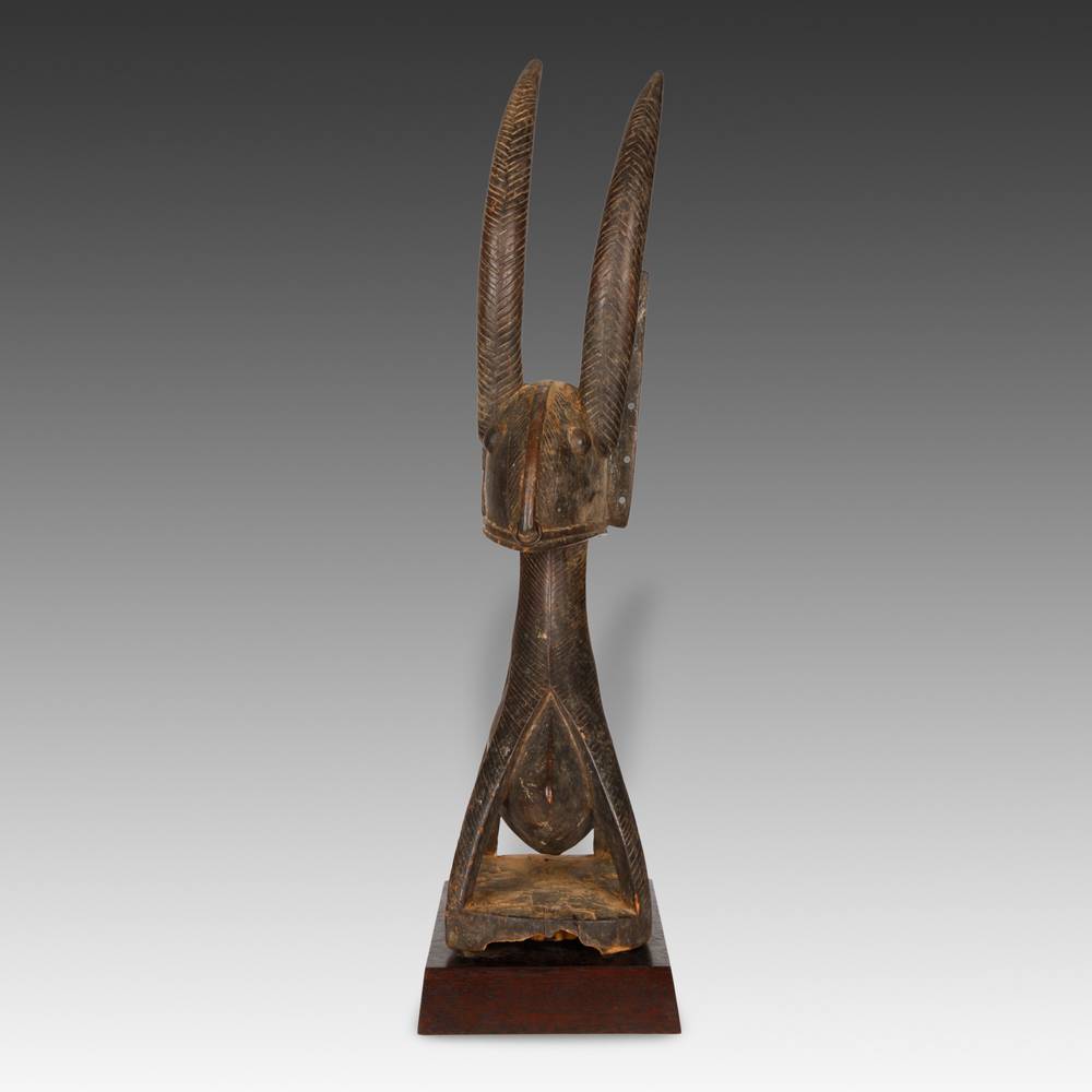 Bambara Chiwara or Antelope Headdress - Image 4