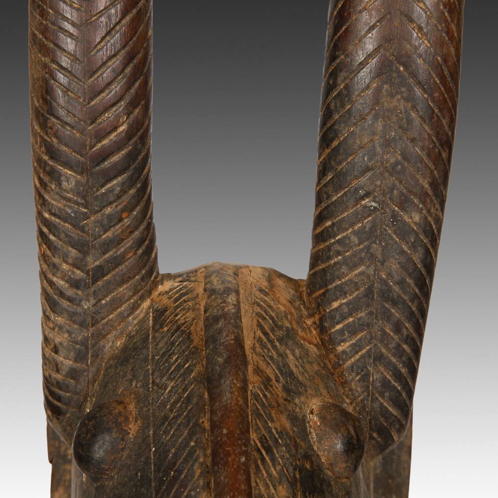 Bambara Chiwara or Antelope Headdress - Image 5