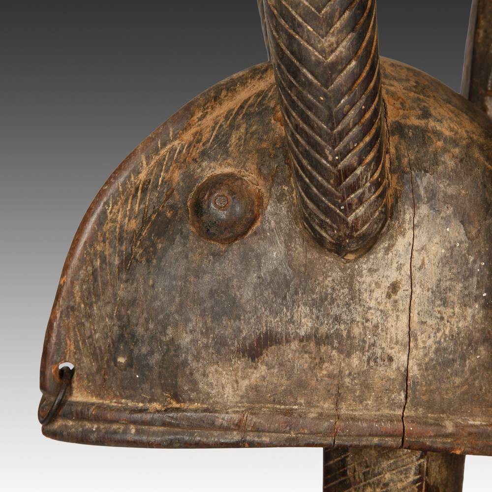Bambara Chiwara or Antelope Headdress - Image 6