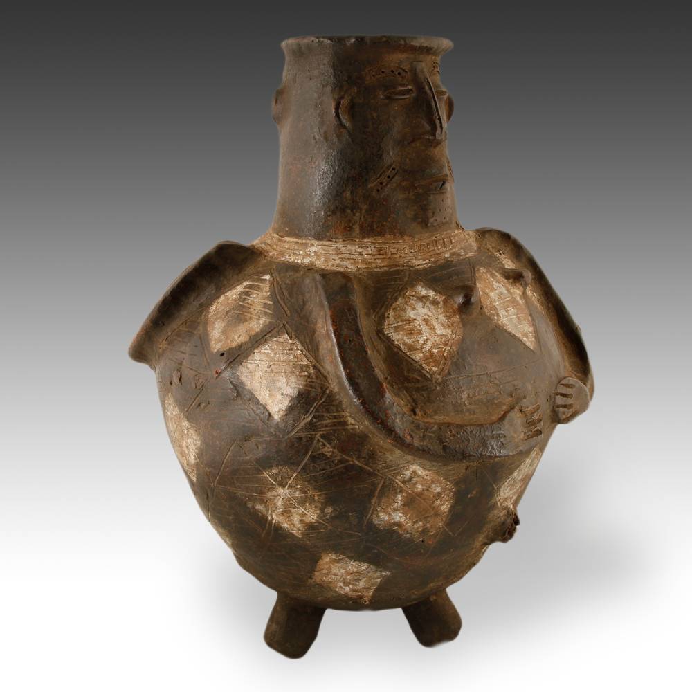 Azande Ceramic Ceremonial Vessel - Image 2