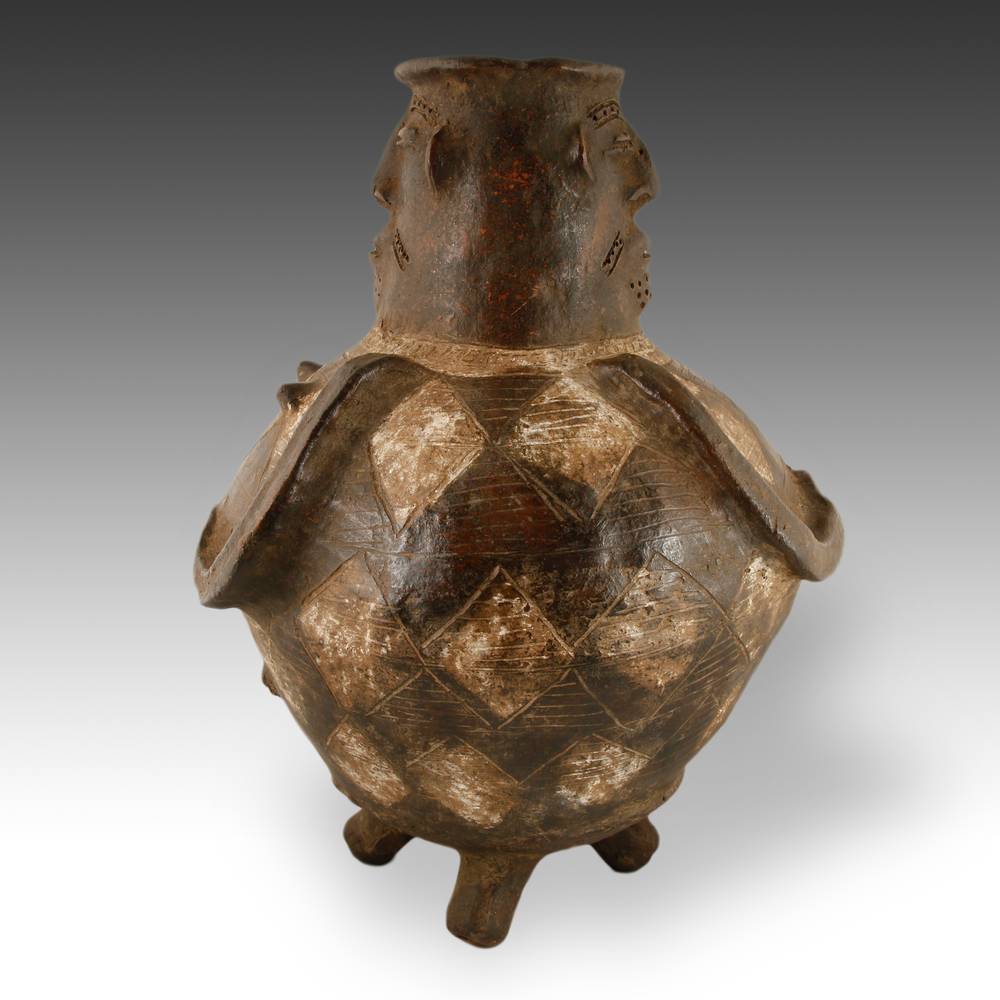 Azande Ceramic Ceremonial Vessel - Image 3