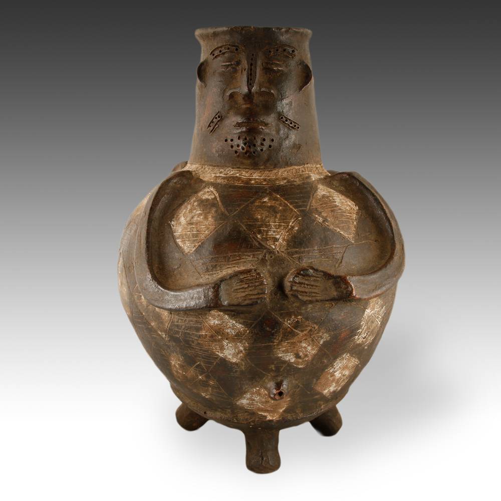 Azande Ceramic Ceremonial Vessel - Image 4