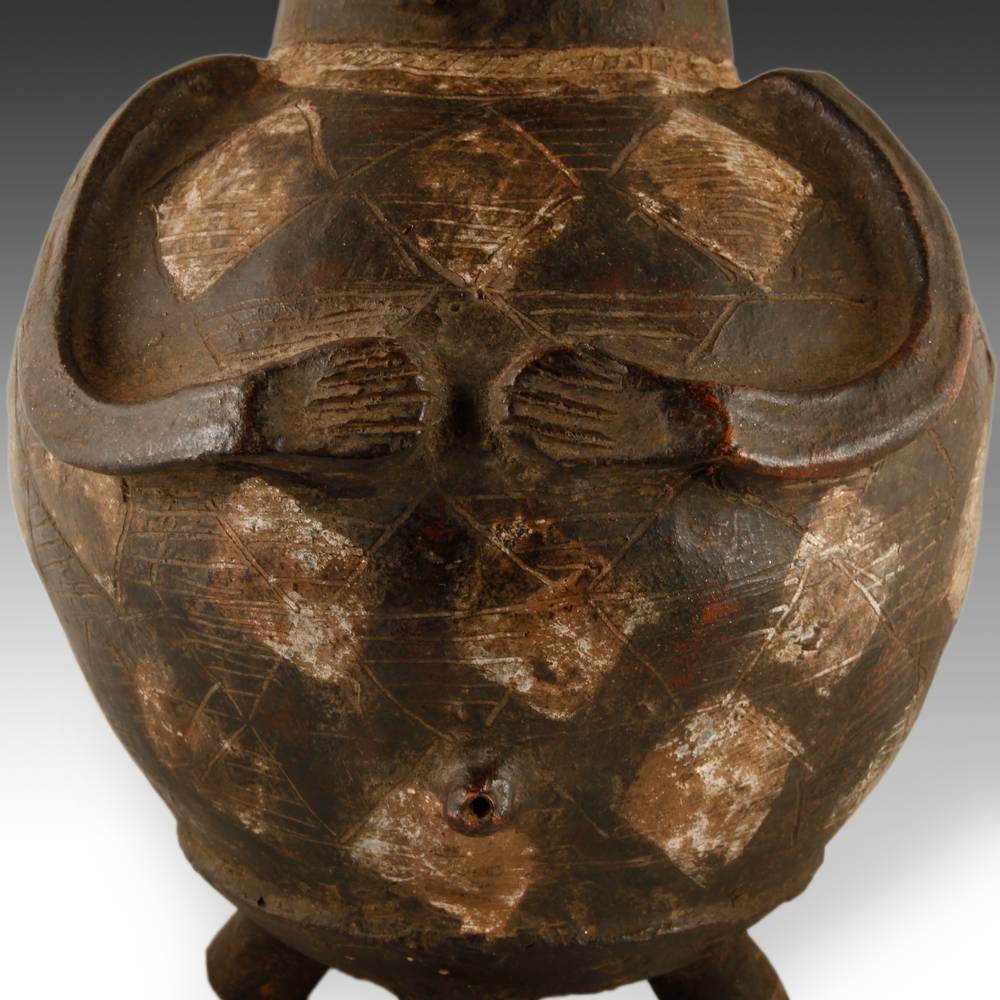 Azande Ceramic Ceremonial Vessel - Image 6