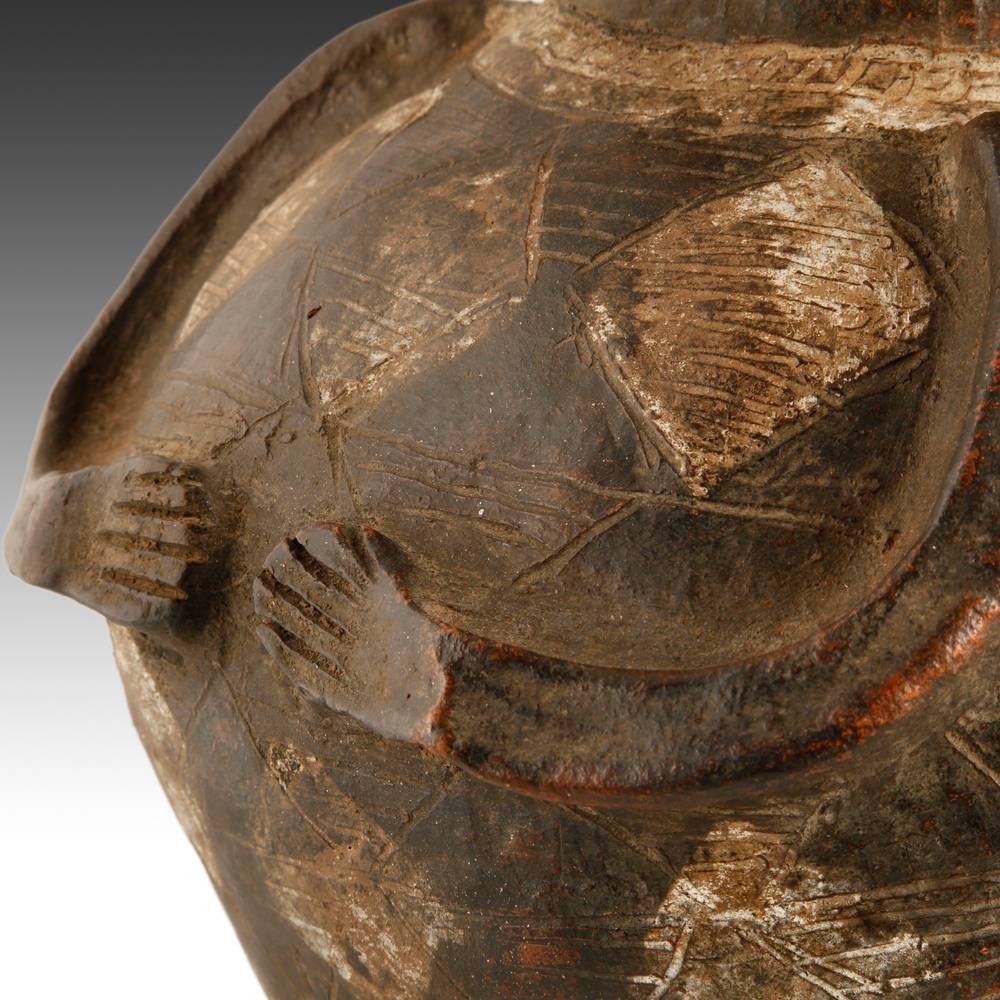 Azande Ceramic Ceremonial Vessel - Image 11