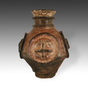 Tutsi Vessel with Geometric Motif