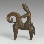 Kotoko Bronze Standing Figure, Kotoko Peoples, Chad