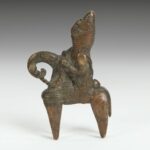 Kotoko Bronze Equestrian Figure, Kotoko Peoples, Chad