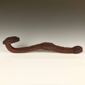 Chinese Ruyi Scepter with Warring Dragons Motif