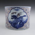 Chinese Stepped Double Lotus Vessel, China