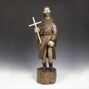 Philippine Standing Figure Depicting Saint Roch