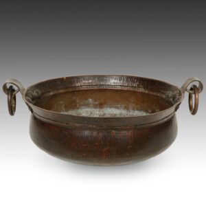 Indian Cooking Vessel with Ring Handles