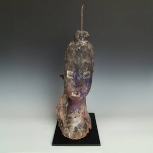Adangbe Iron Fetish Figure, Based