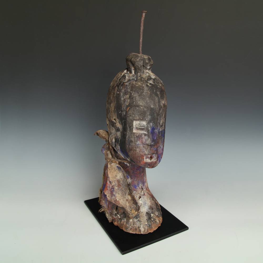 Adangbe Iron Fetish Figure, Based - Image 2