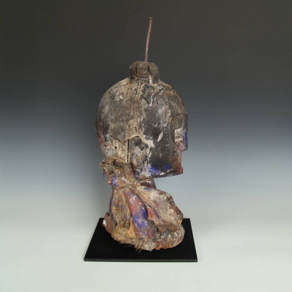 Adangbe Iron Fetish Figure, Based - Image 3