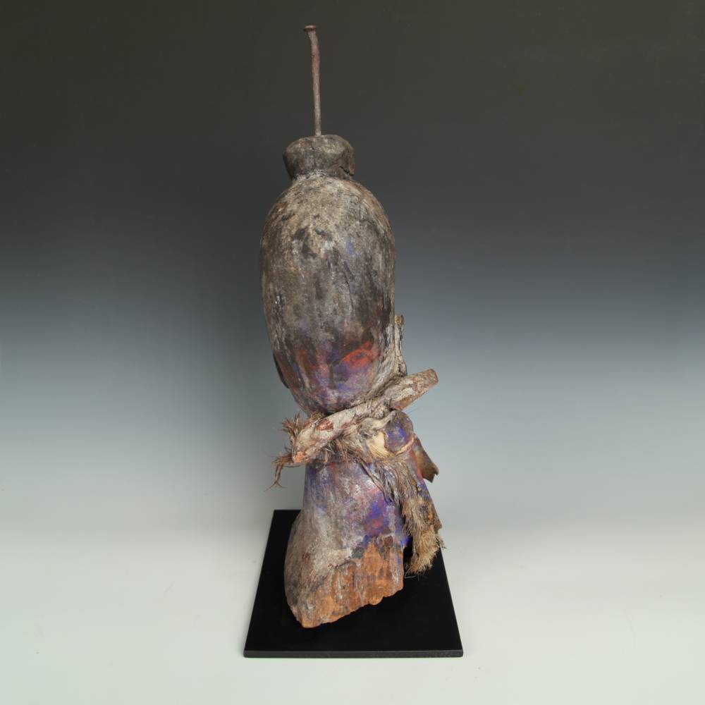 Adangbe Iron Fetish Figure, Based - Image 4