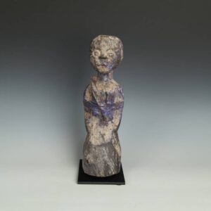 Adangbe Wood Fetish Figure, Based