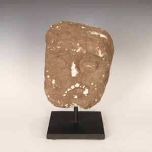 Bamileke Head Fragment of Votive Figure, Based