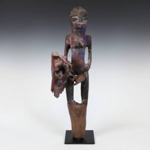 Adangbe Wood Fetish Figure, Based