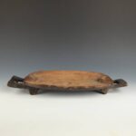 Zulu Wood Figurative Spoon, Based, Zulu Peoples, South Africa
