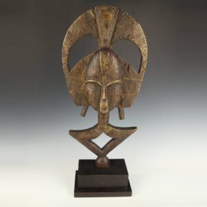 Gabonese Osseyba or Reliquary Figure, Based