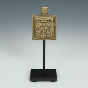 Russian Icon Amulet Depicting the Mother of God, Based