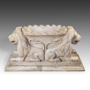 Indian Double Lion Planter