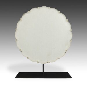 Indian Lotus-Form Platter, Based
