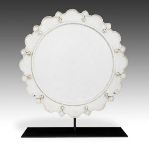 Indian Lotus-Form Platter, Based